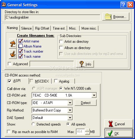 ="Audiograbber